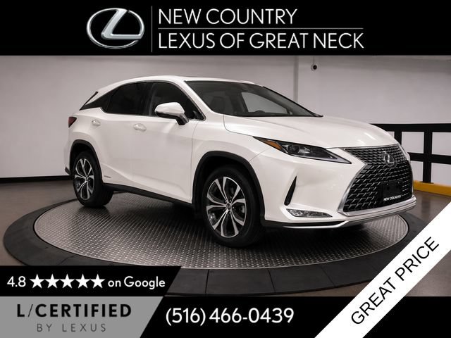 Certified 2022 Lexus RX 450h AWD w/ Premium Package