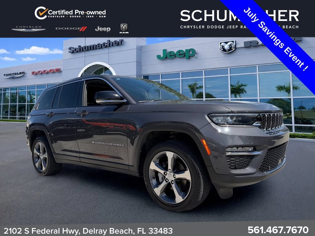 Certified 2024 Jeep Grand Cherokee Limited w/ Luxury Tech Group II