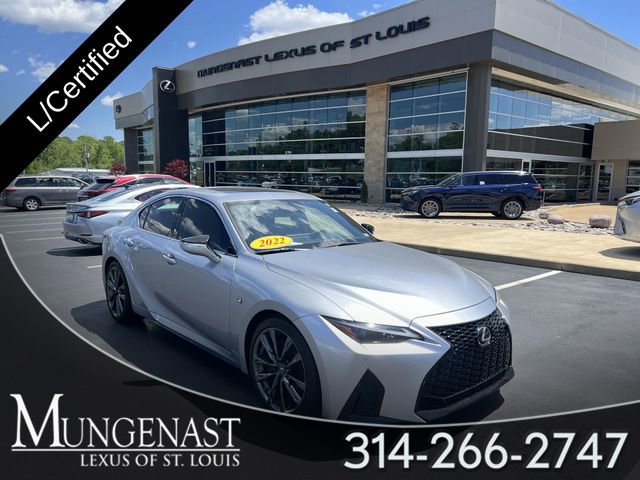 Used 2022 Lexus IS 350 F Sport w/ Navigation Package