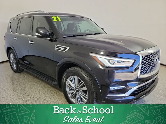 Used 2021 INFINITI QX80 Luxe w/ Cargo Package