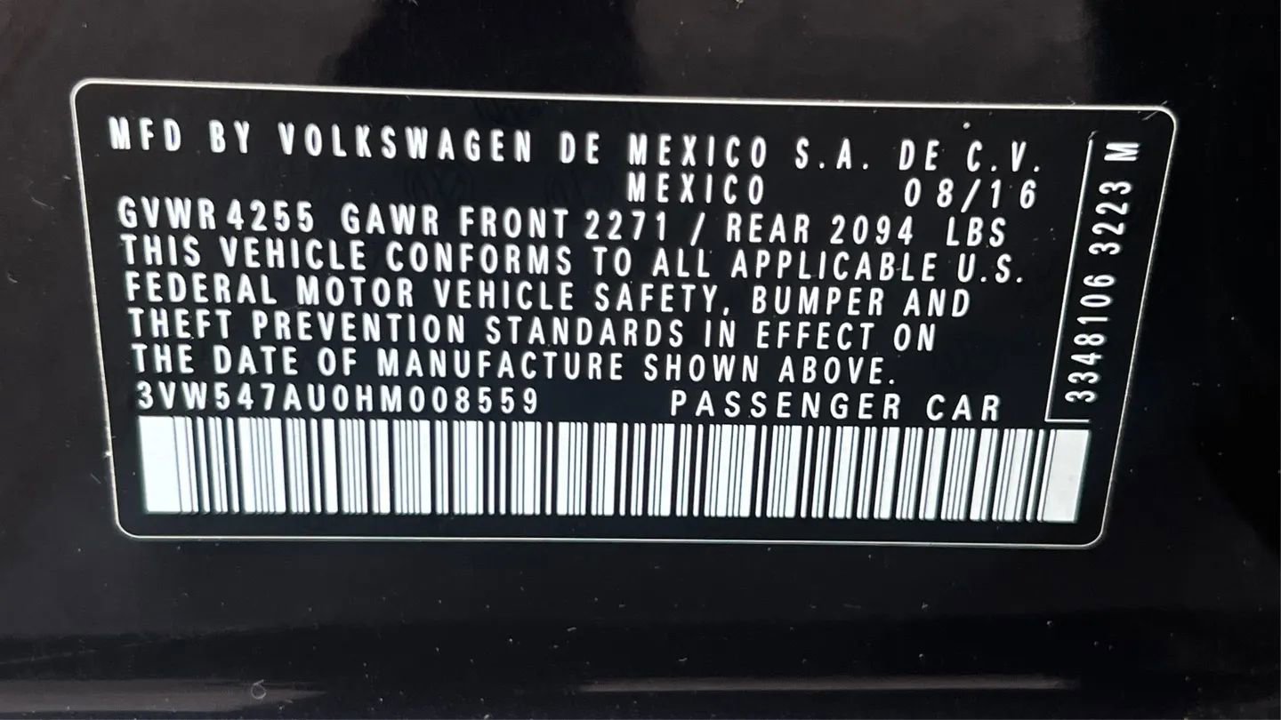 2017 Volkswagen GTI SE