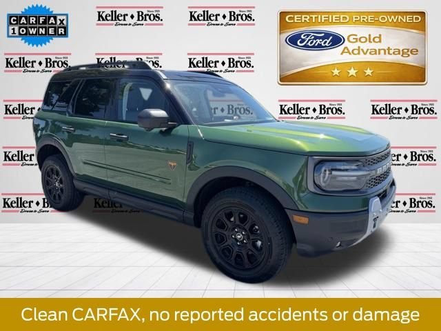 Certified 2025 Ford Bronco Sport Badlands w/ Badlands Tech Package