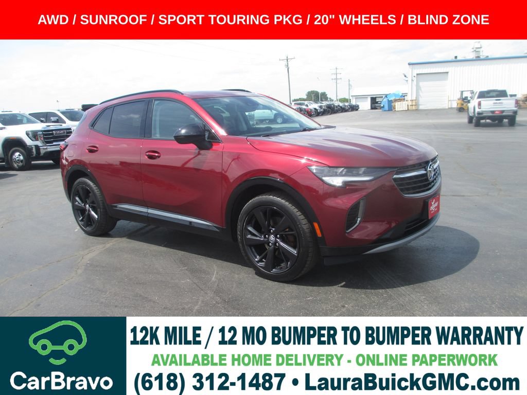 Certified 2023 Buick Envision Essence w/ Sport Touring Package