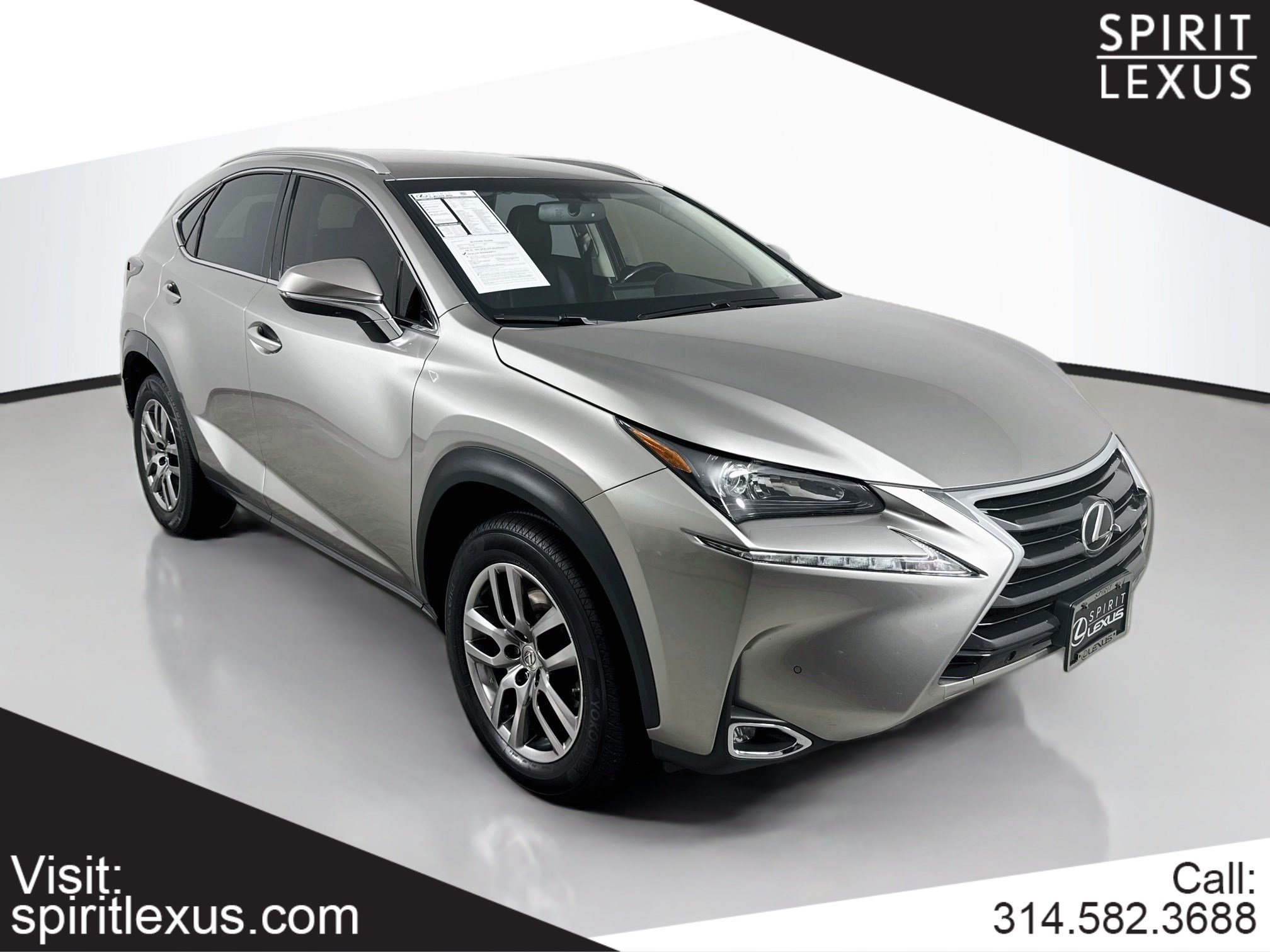 Used 2016 Lexus NX 200t AWD w/ Accessory Package 2