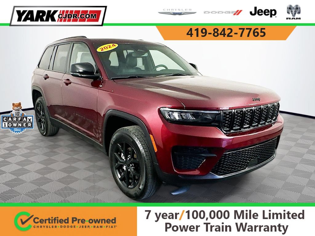 Certified 2024 Jeep Grand Cherokee Altitude