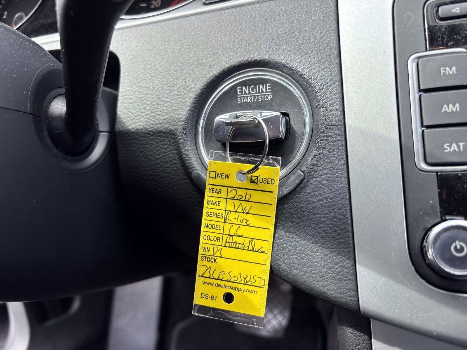 2012 Volkswagen CC Sport