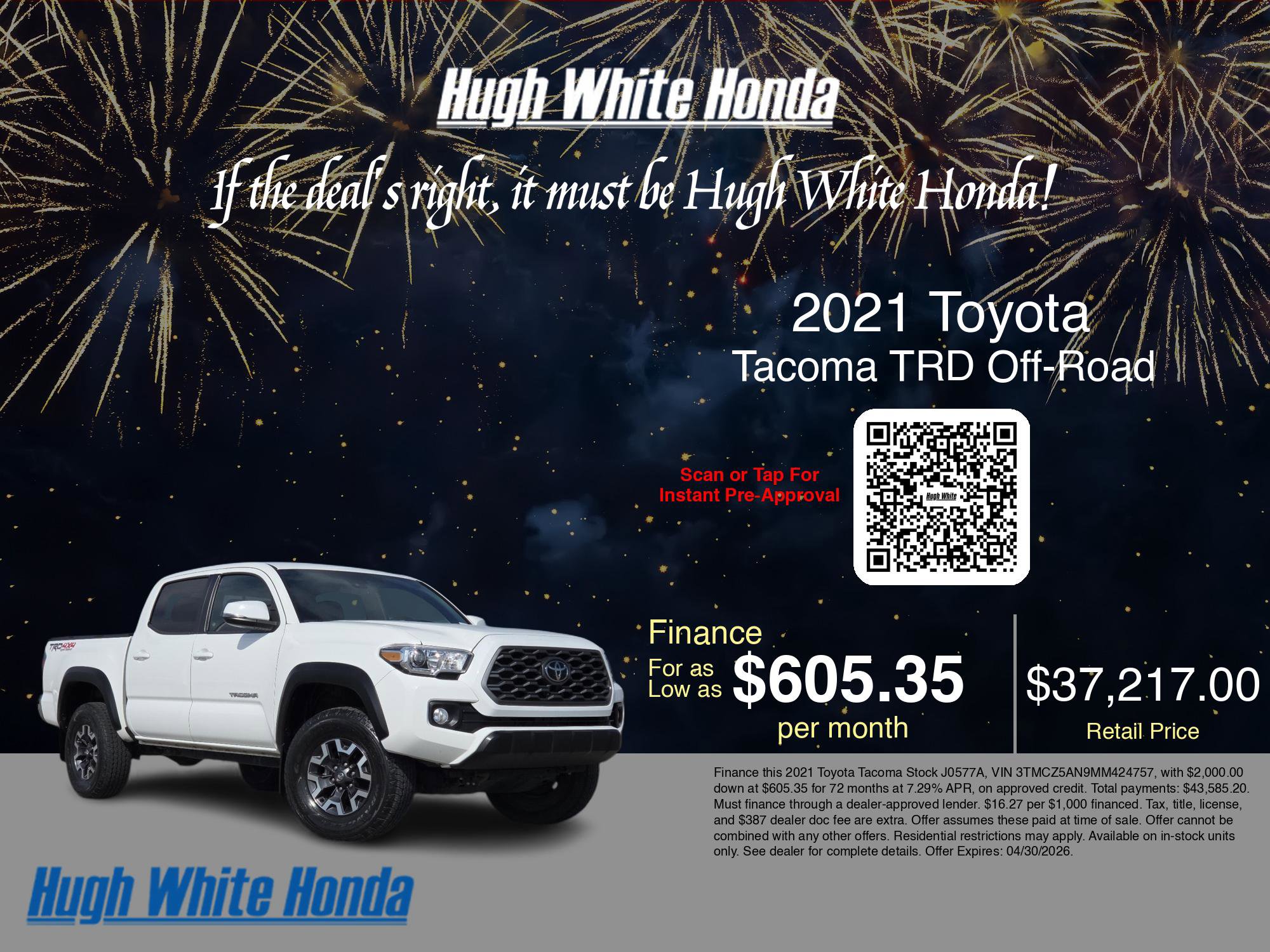 2021 Toyota Tacoma TRD Off-Road