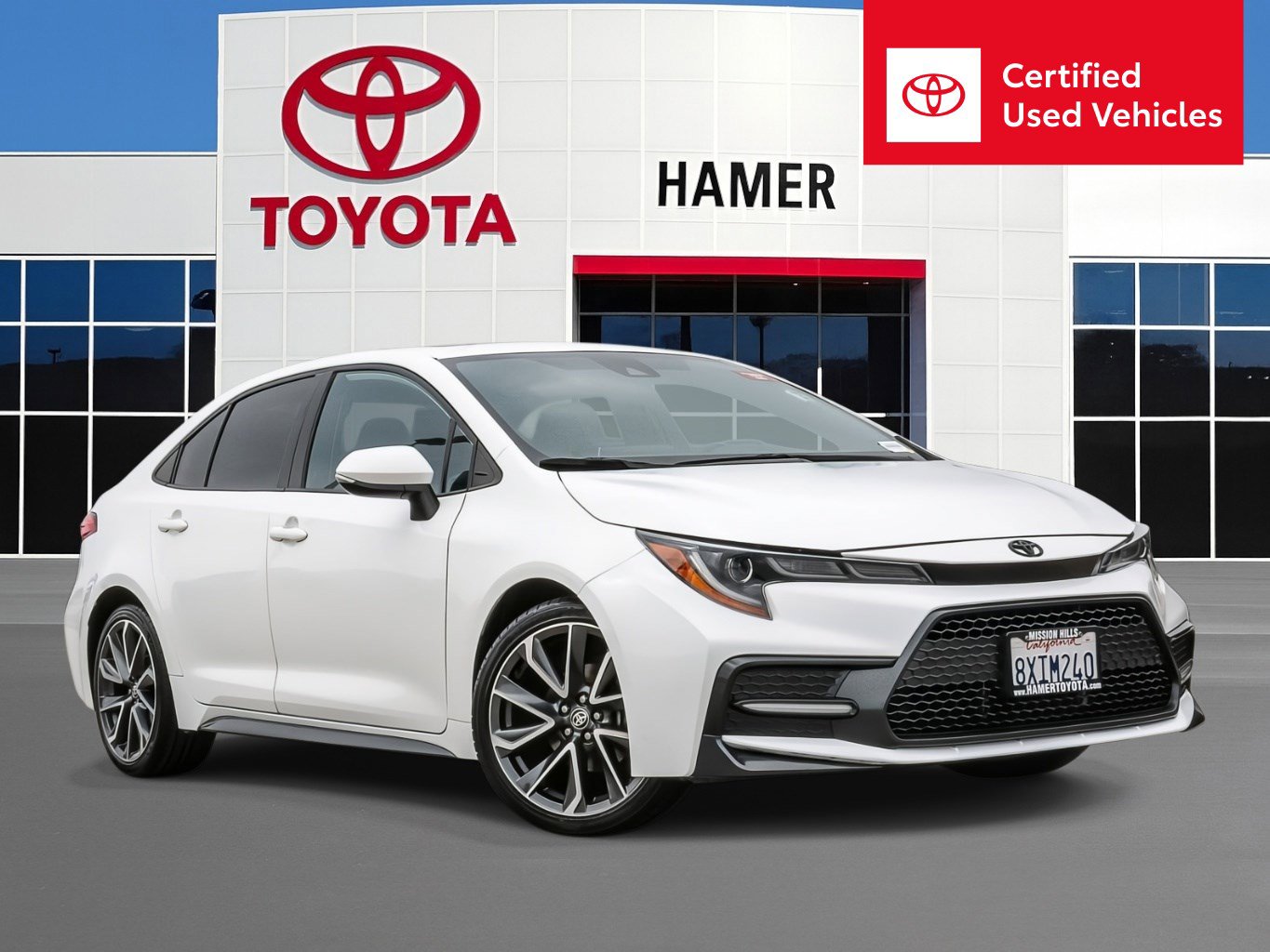Certified 2021 Toyota Corolla XSE w/ Carpet Mat Package (TMS)