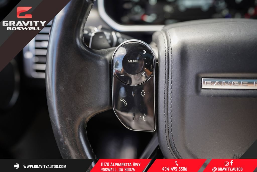 2019 Land Rover Range Rover HSE