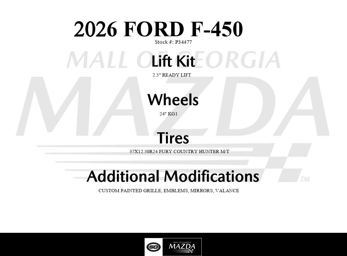 2026 Ford F450 King Ranch