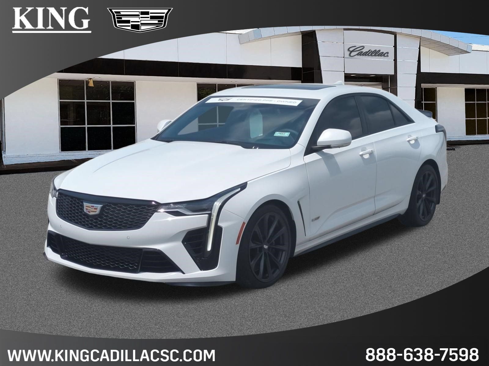 Certified 2023 Cadillac CT4 V Blackwing w/ Technology Package