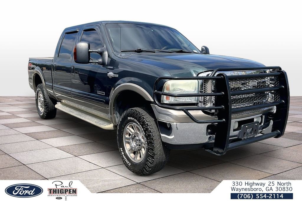 Used 2005 Ford F250 4x4 Crew Cab Super Duty