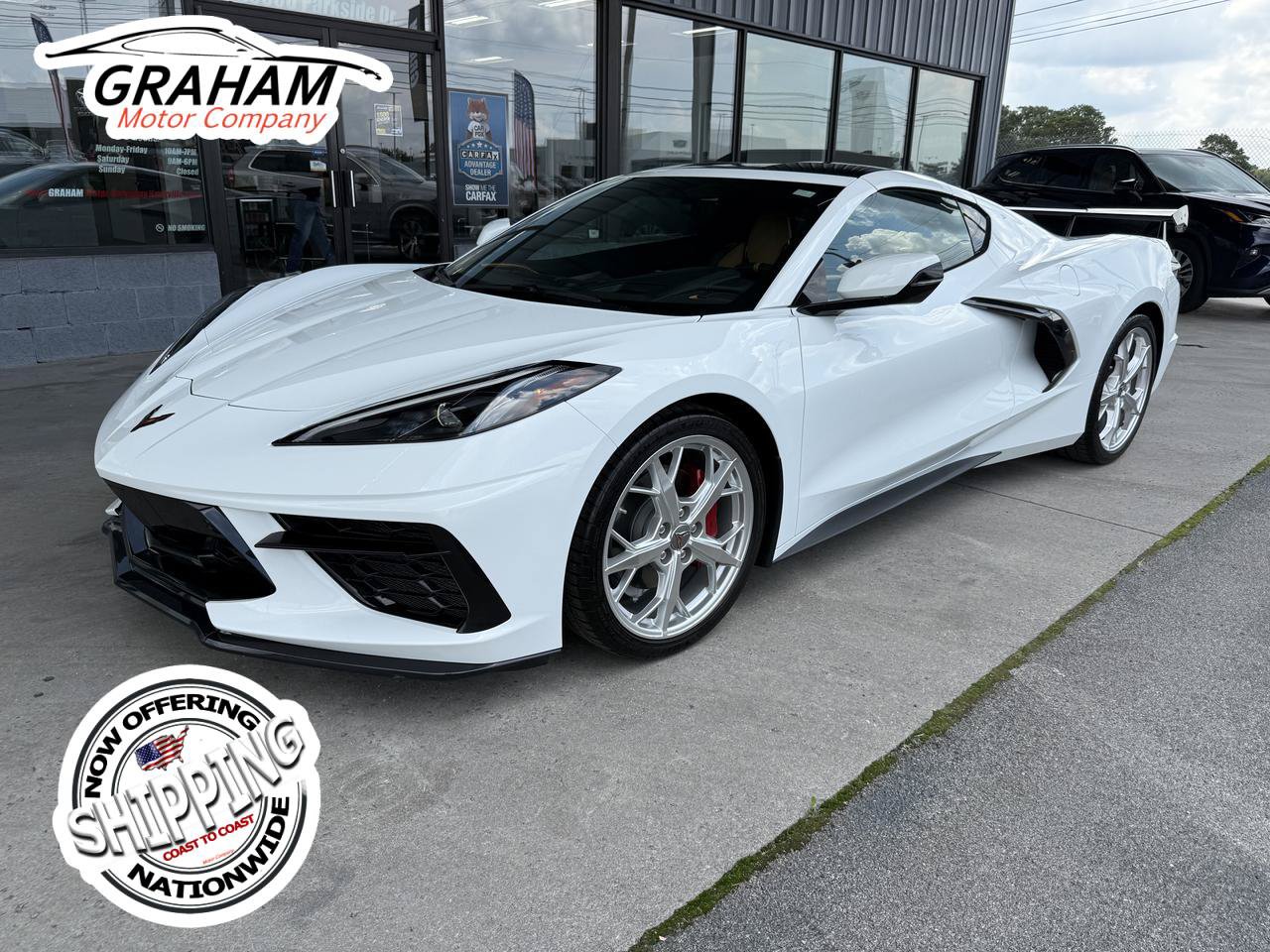 Used 2021 Chevrolet Corvette Coupe w/ 2LT w/ Engine Appearance Package