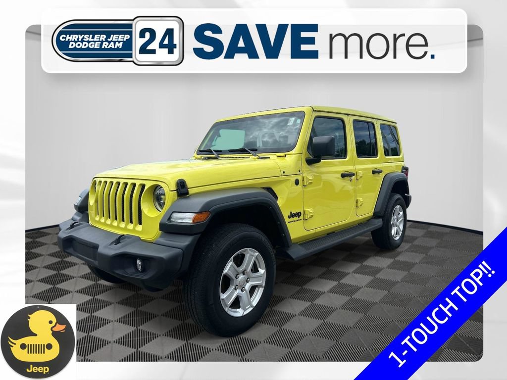 Used 2023 Jeep Wrangler Unlimited Sport w/ Sun And Sound Package