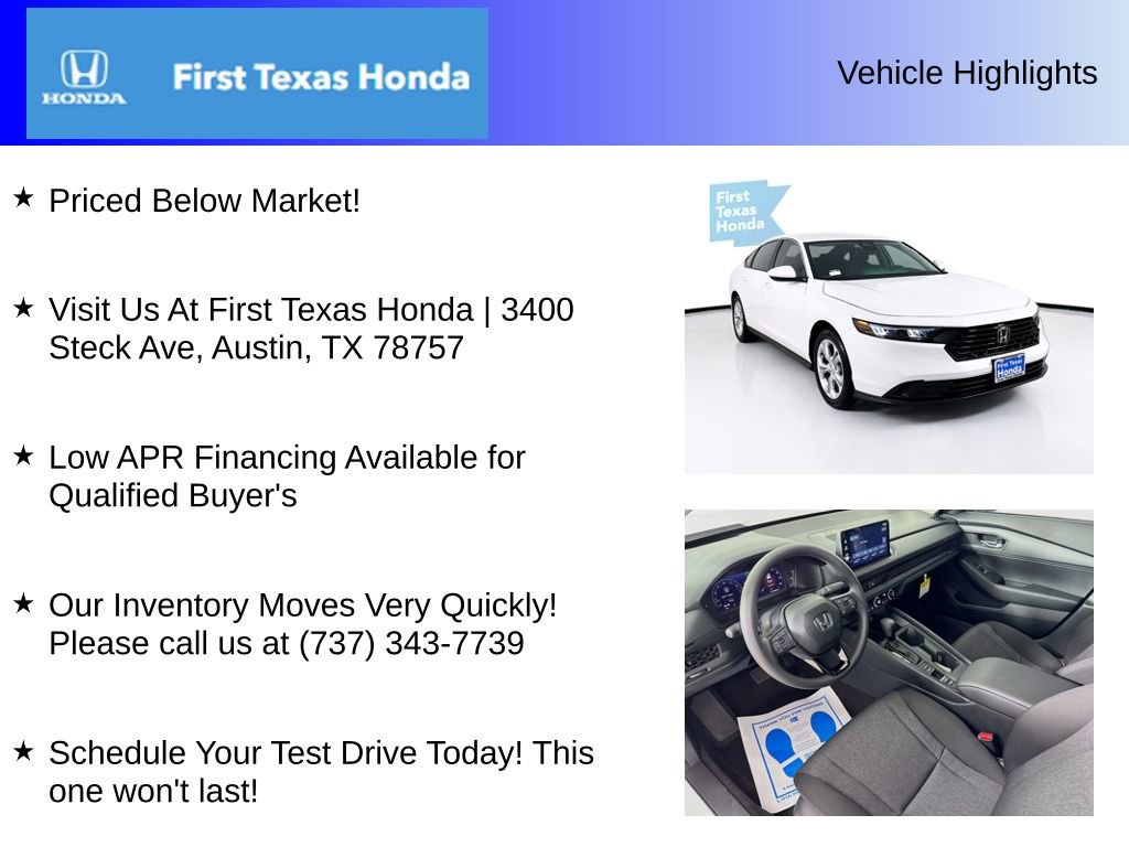 2026 Honda Accord LX