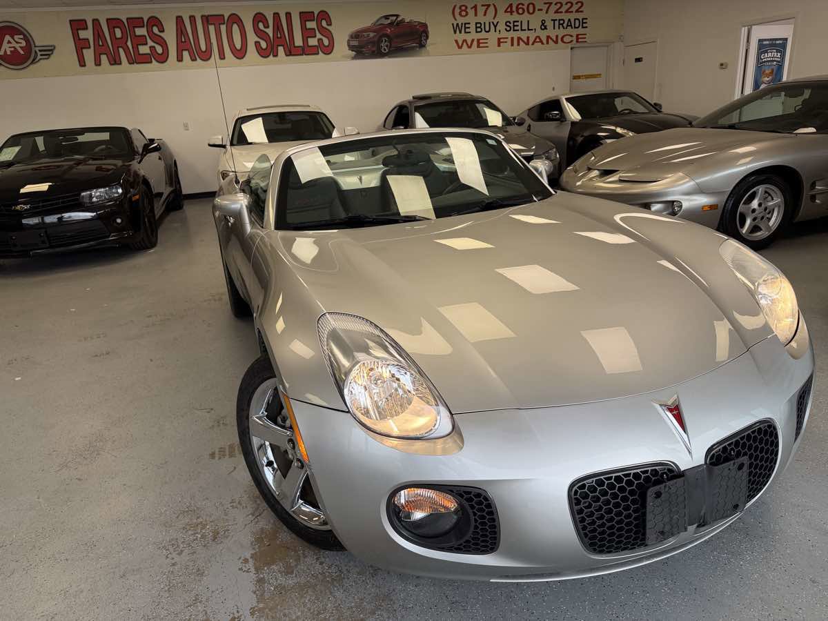 Used 2007 Pontiac Solstice GXP w/ Premium Package