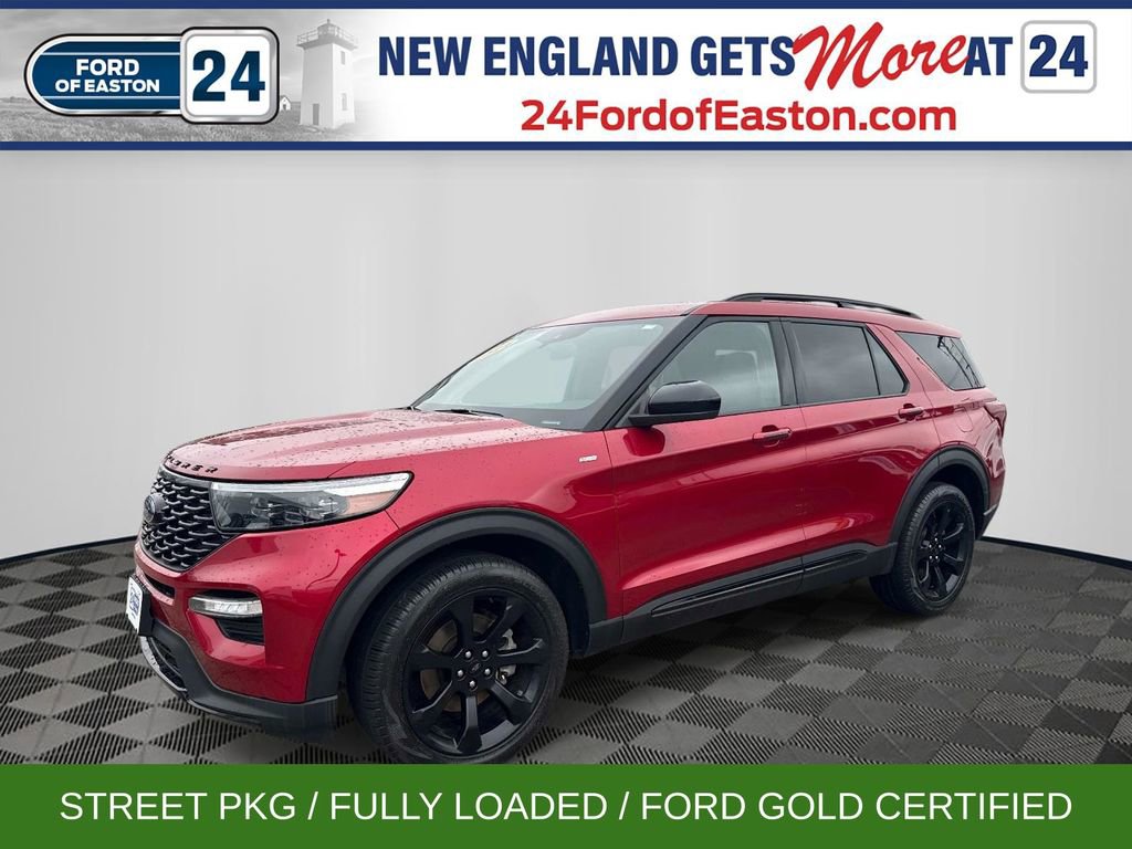 Certified 2024 Ford Explorer ST-Line w/ Class IV Trailer Tow Package