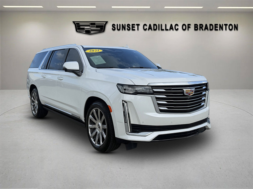 Used 2021 Cadillac Escalade ESV Premium Luxury Platinum