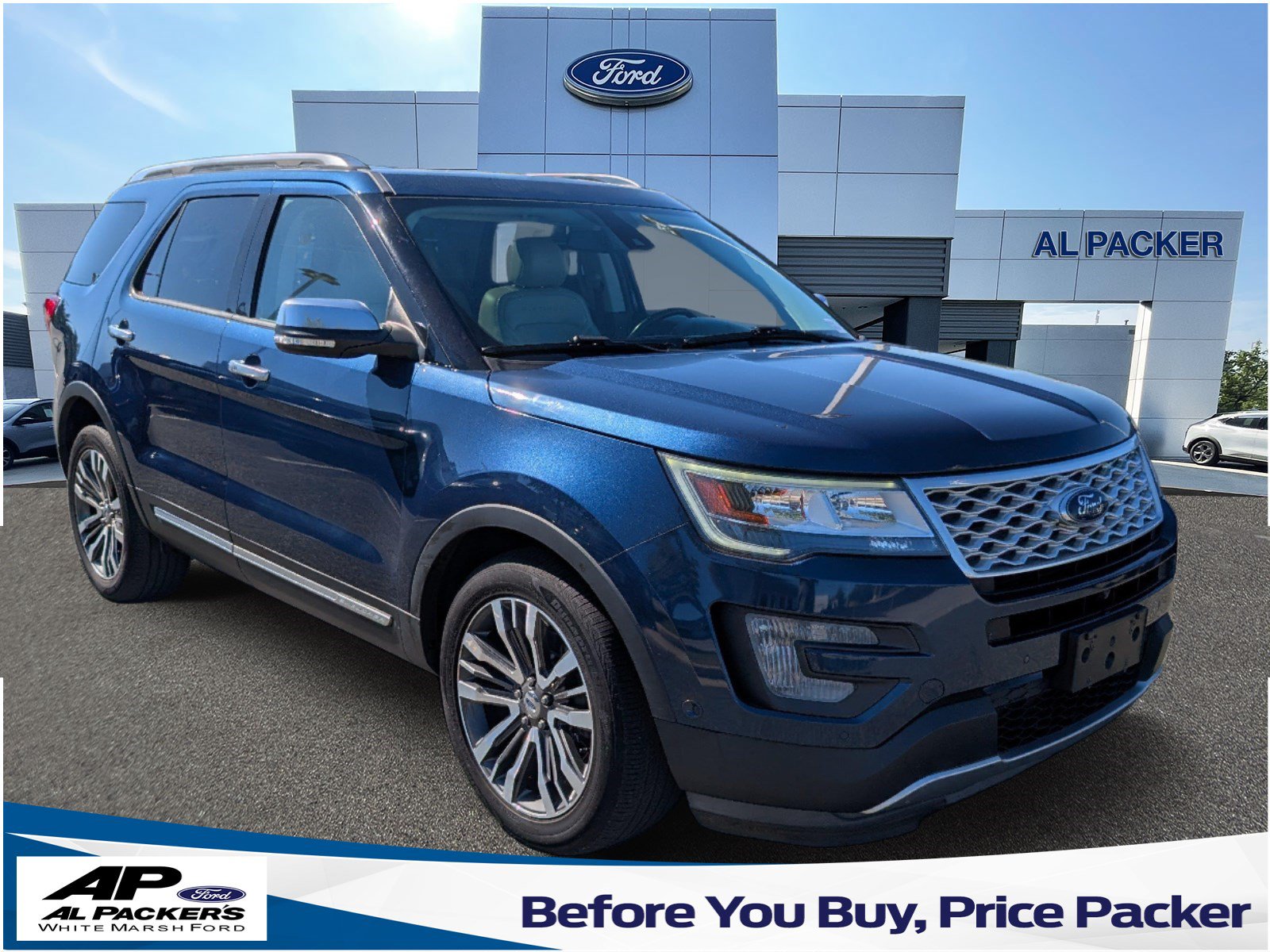 Certified 2017 Ford Explorer Platinum