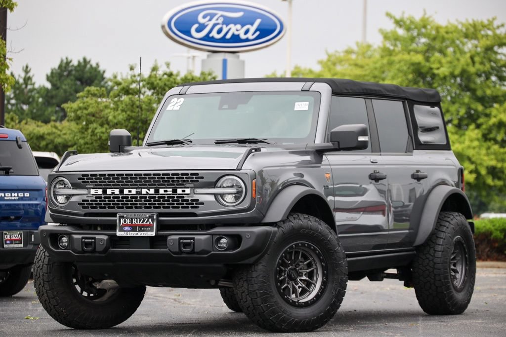 Certified 2022 Ford Bronco Badlands w/ Sasquatch Package