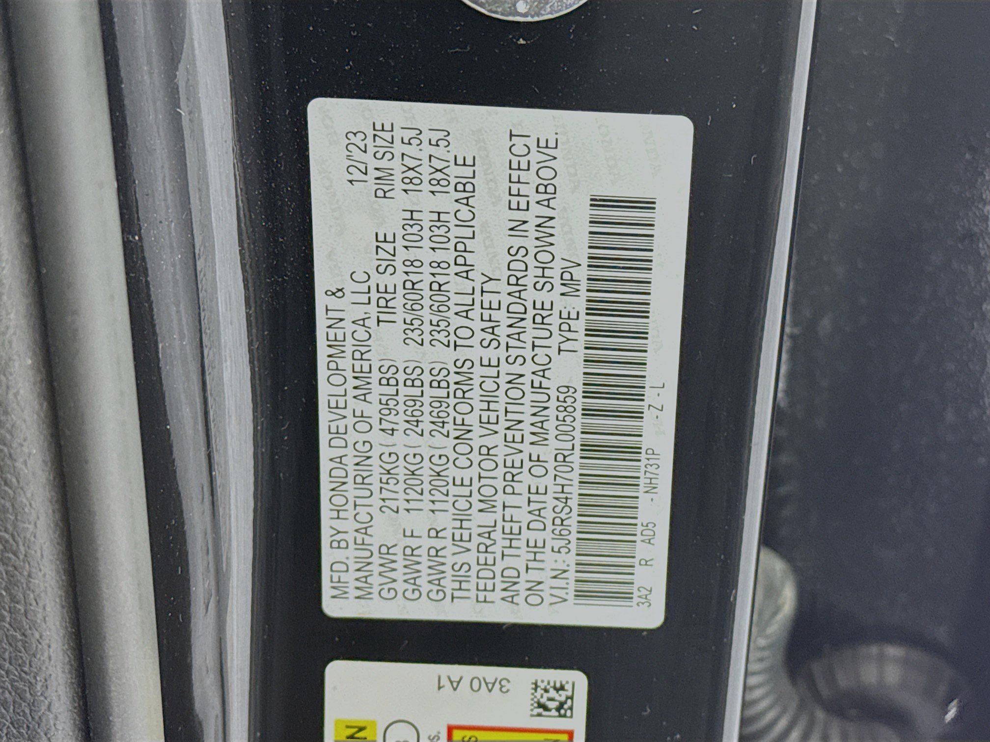 2024 Honda Cr-V EX-L