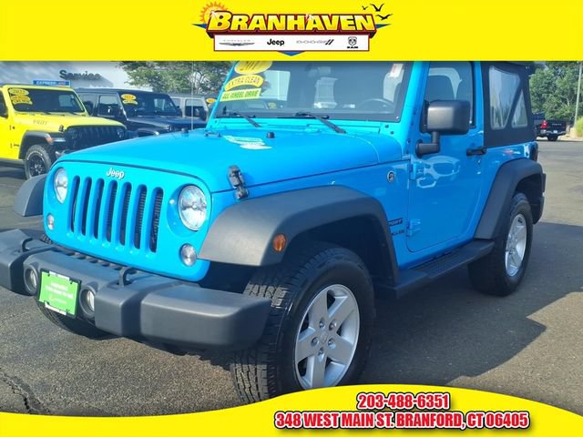 Certified 2017 Jeep Wrangler Sport w/ Quick Order Package 24S