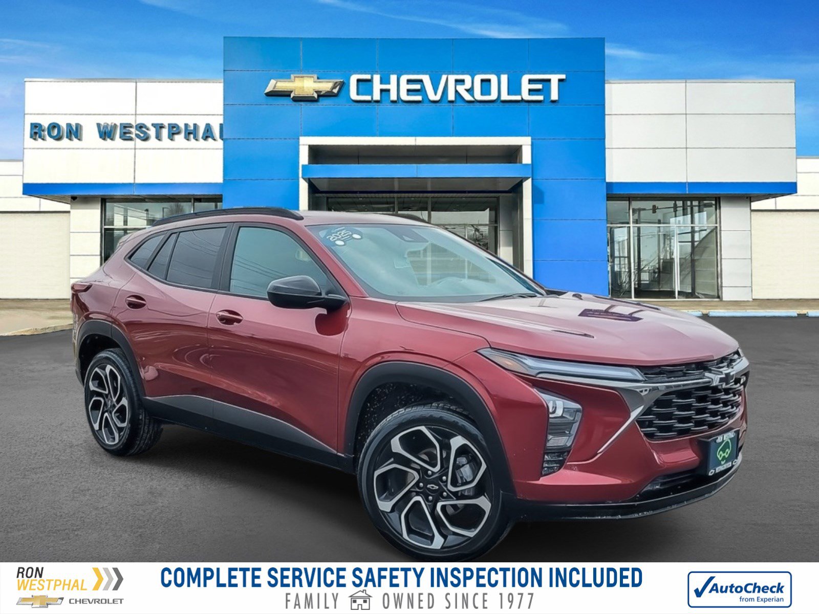 Certified 2025 Chevrolet Trax RS w/ Driver Confidence Package