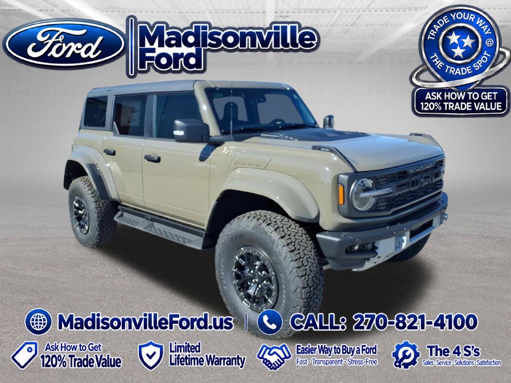 New 2026 Ford Bronco Raptor
