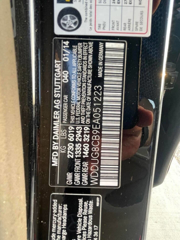 2014 Mercedes-Benz S 550 Sedan