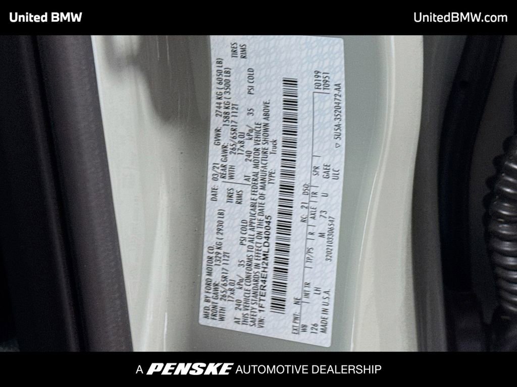 2021 Ford Ranger XLT