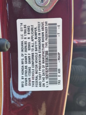 2014 Honda Civic EX-L