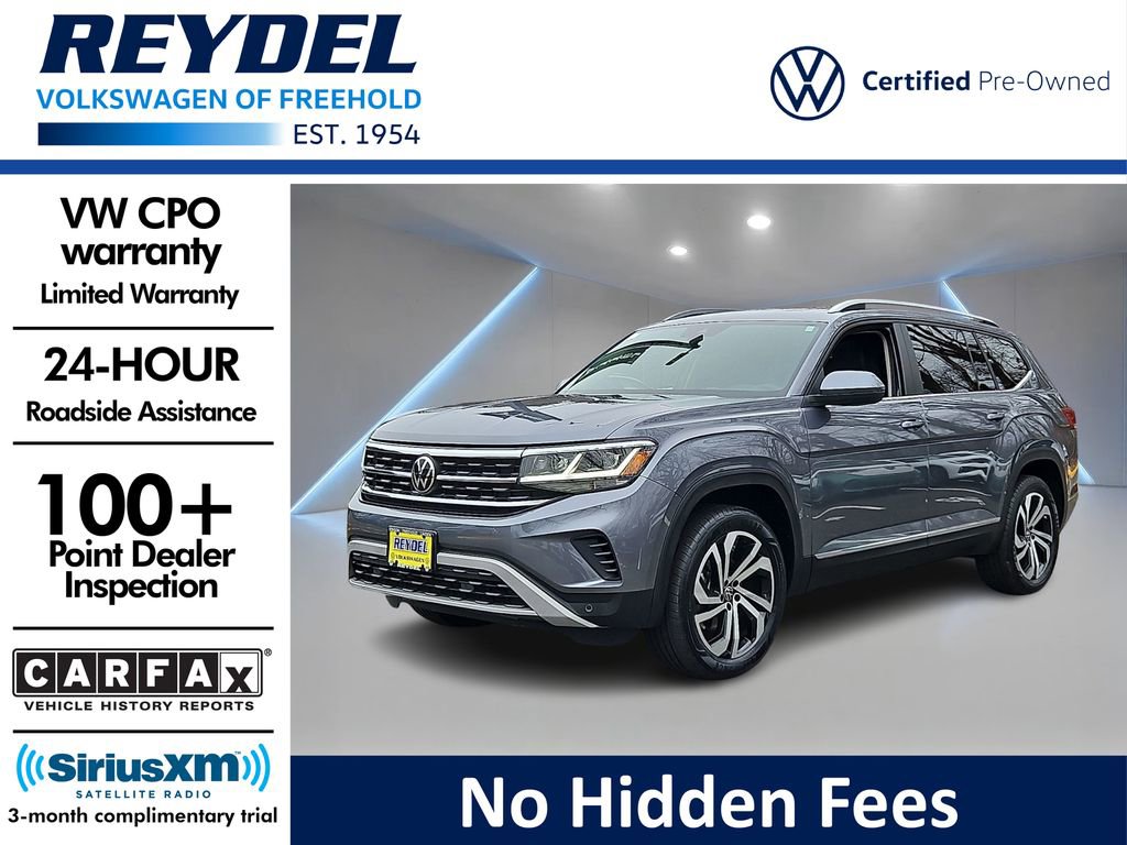 Certified 2022 Volkswagen Atlas SEL