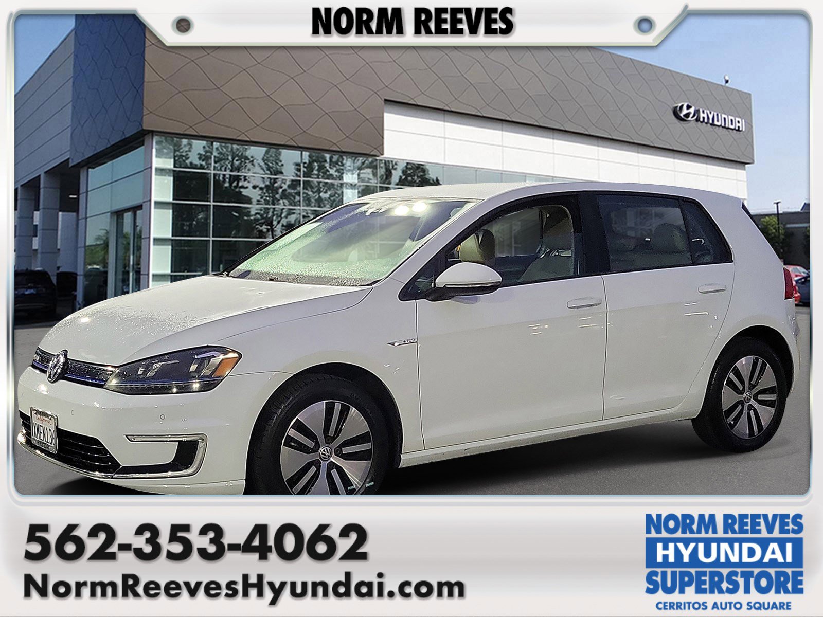 Used 2016 Volkswagen e-Golf SEL Premium