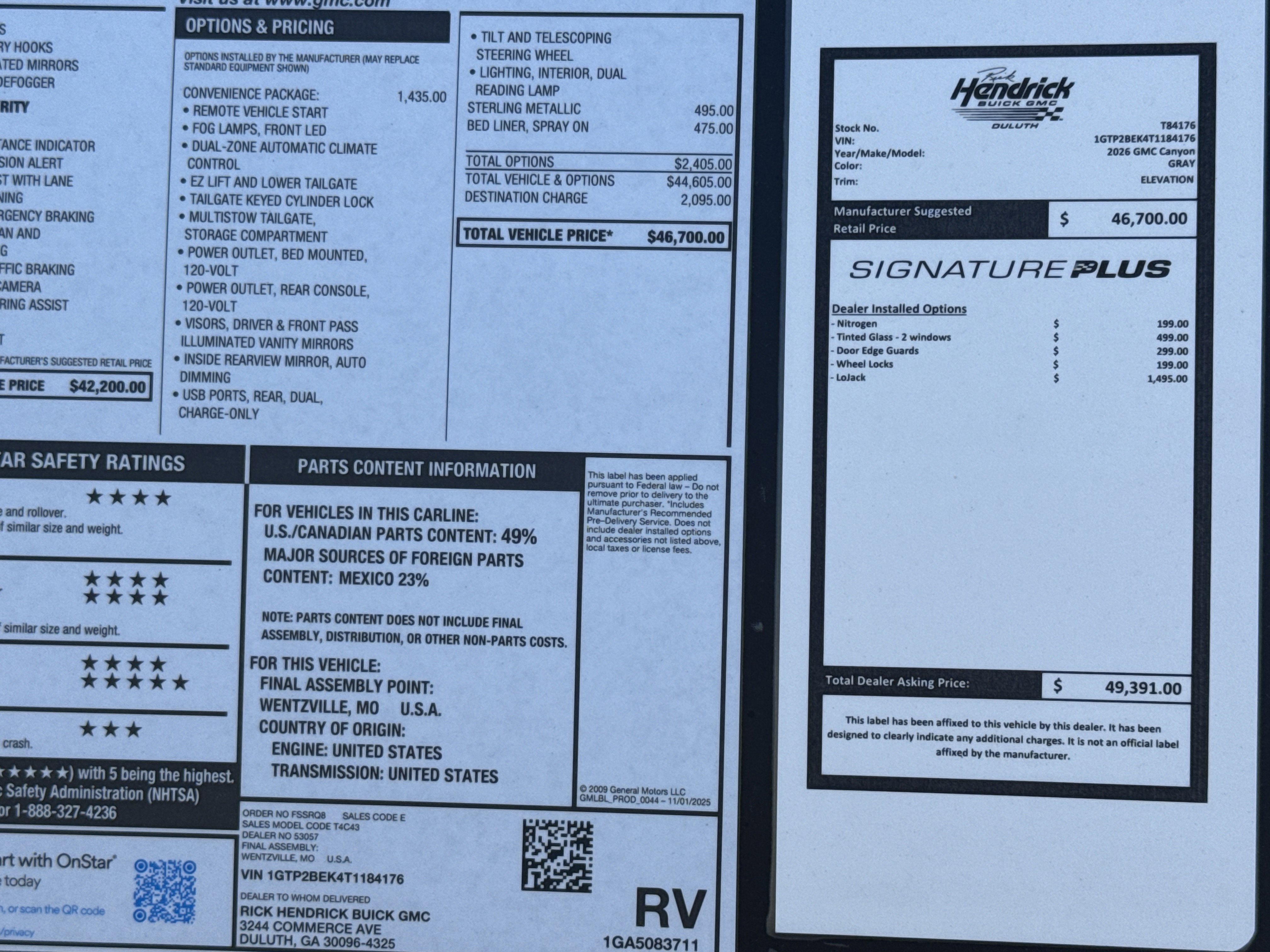 2026 GMC Canyon Elevation