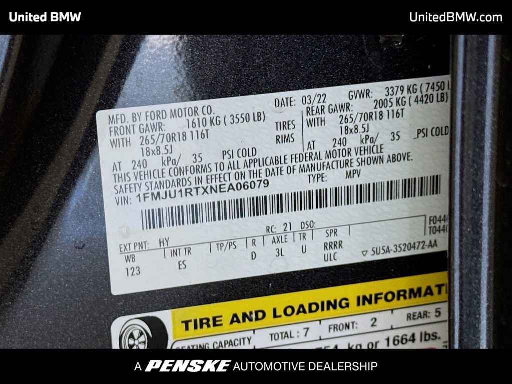 2022 Ford Expedition Timberline