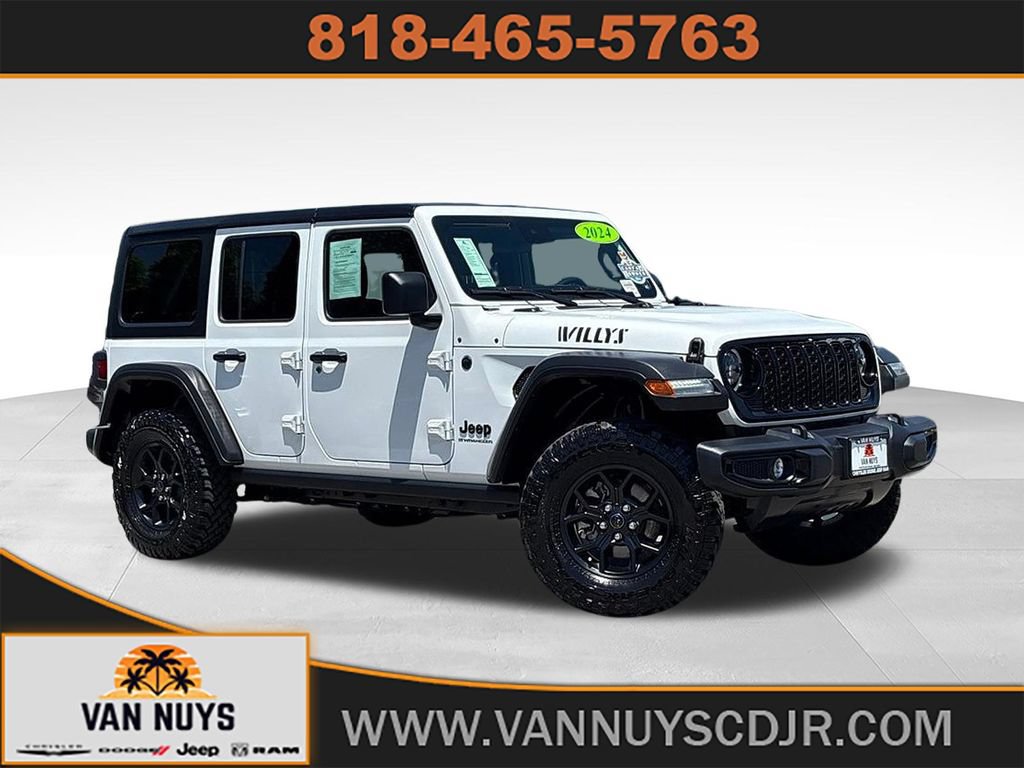 Used 2024 Jeep Wrangler Unlimited Sport