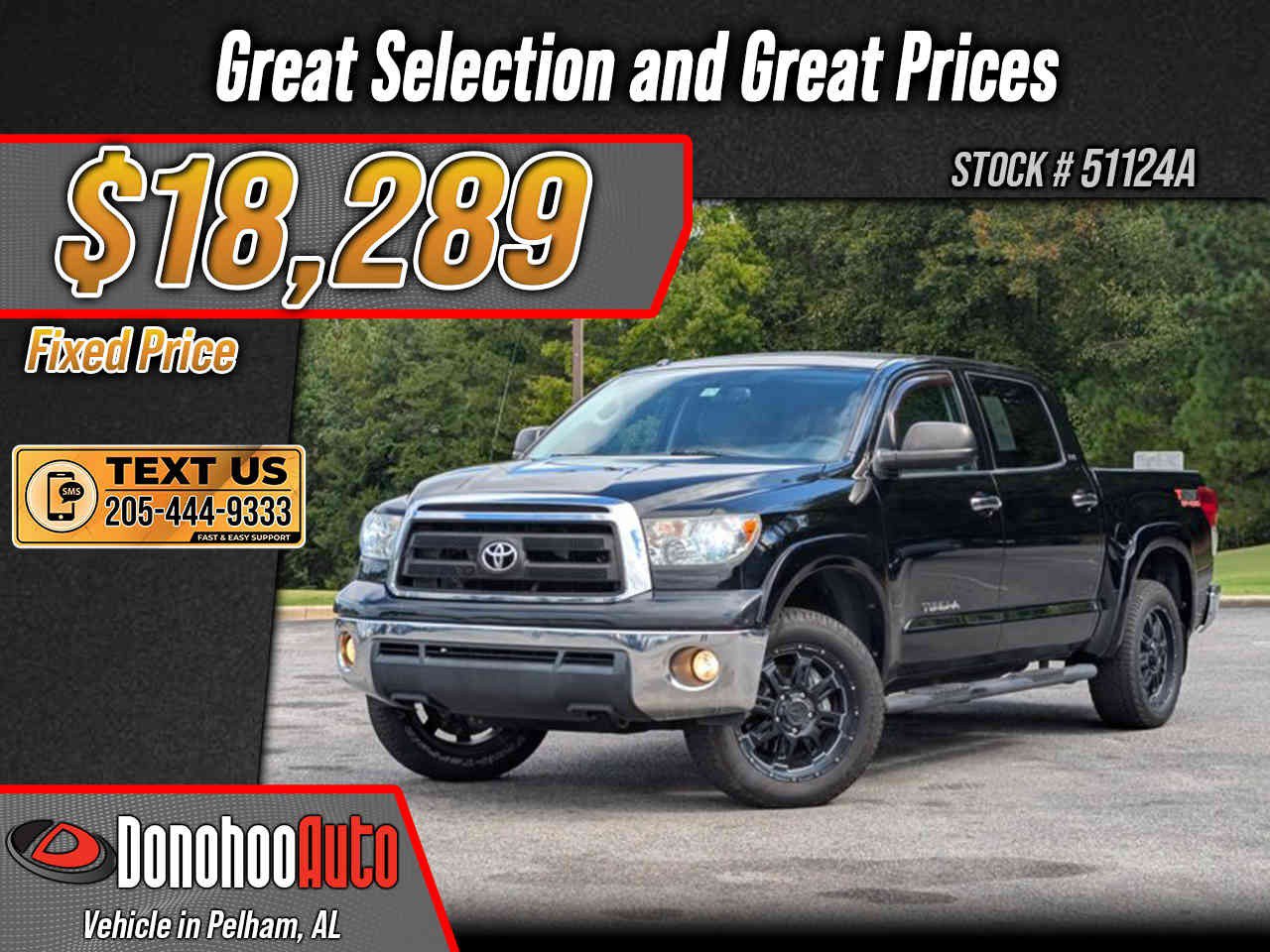 Used 2013 Toyota Tundra 2WD CrewMax w/ SR5 Pkg
