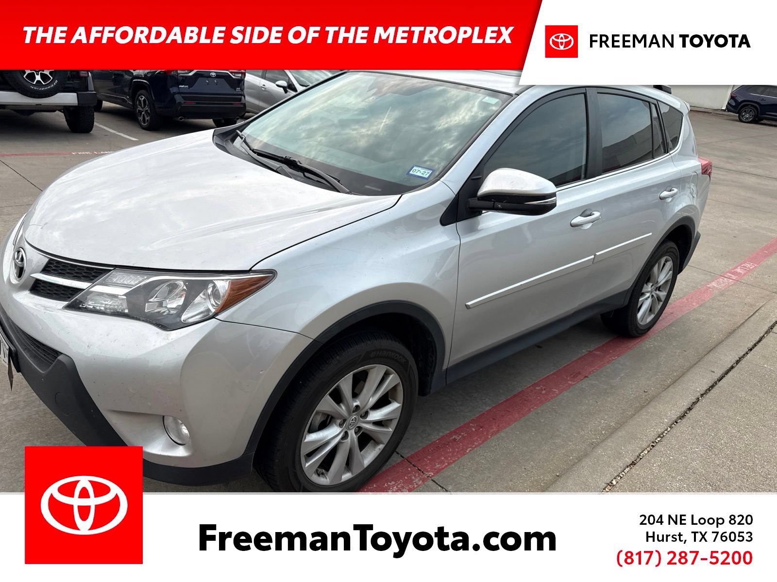 Used 2014 Toyota RAV4 Limited w/ Technology Package