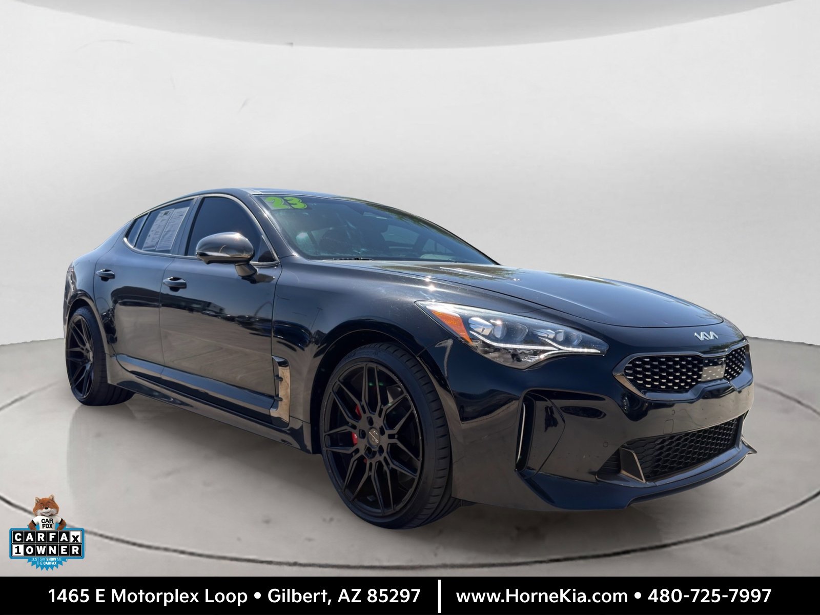 Certified 2023 Kia Stinger GT2 w/ Red Interior Color Package
