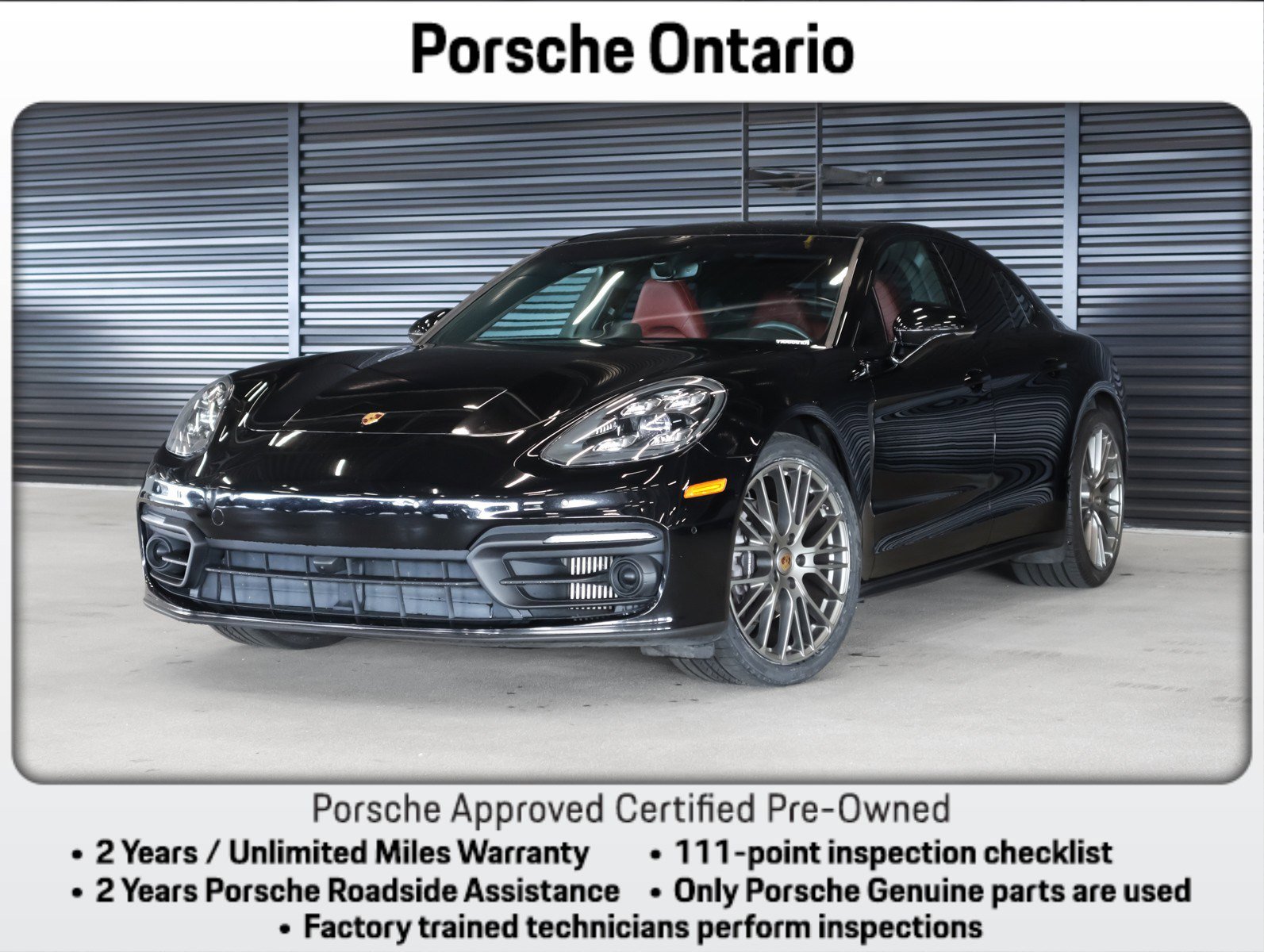 Certified 2023 Porsche Panamera Platinum Edition