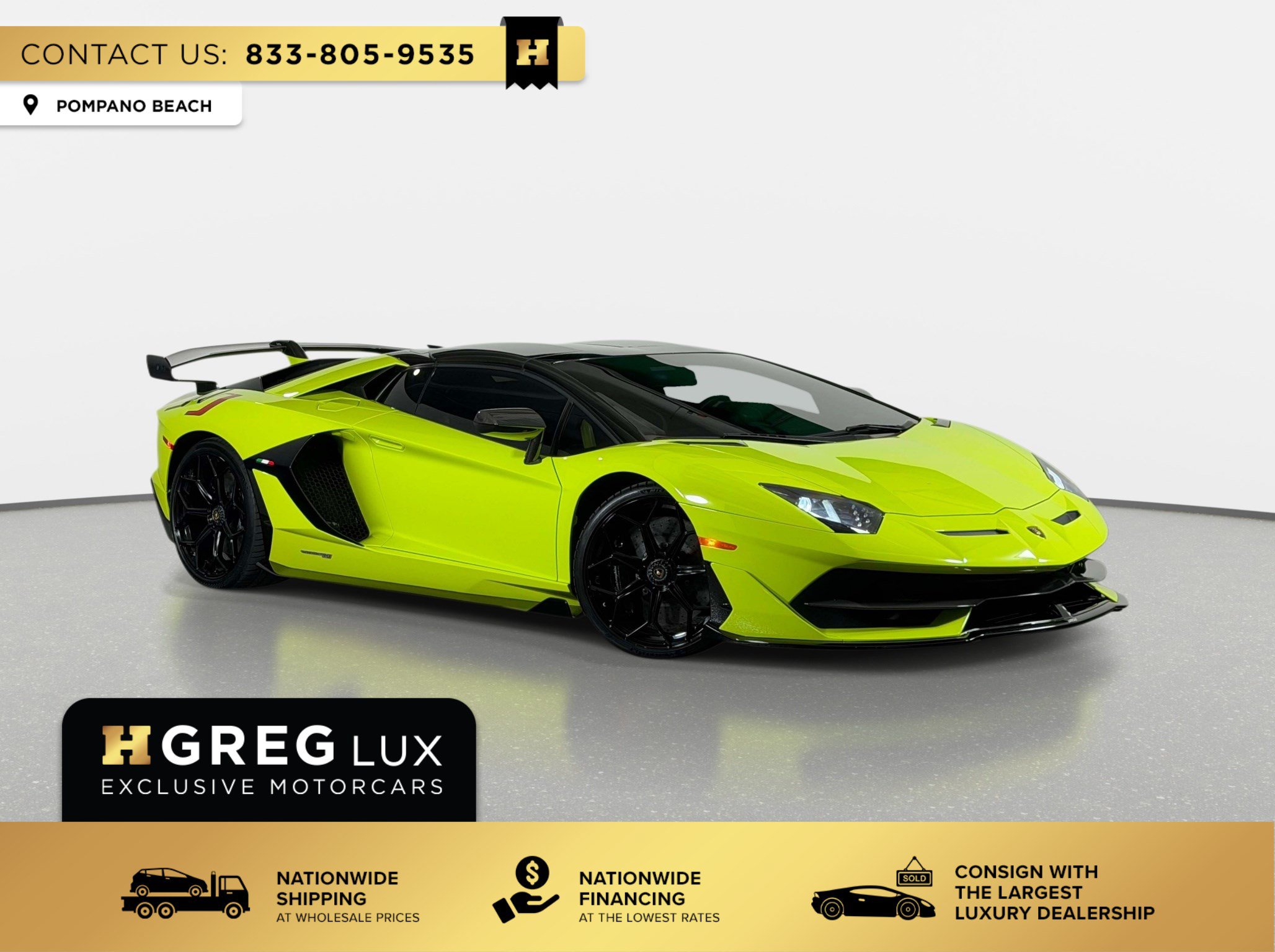 Used 2020 Lamborghini Aventador SVJ