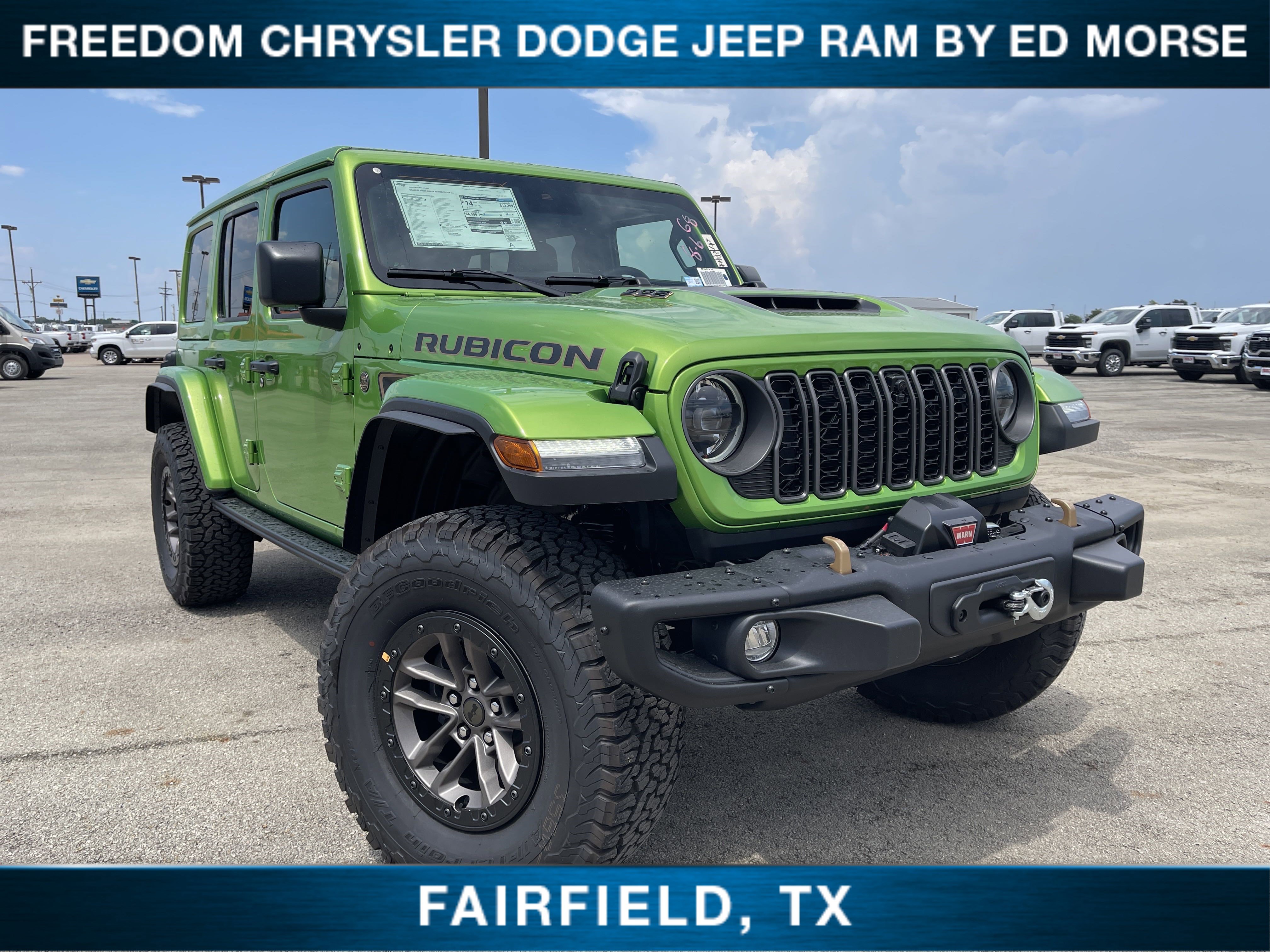 New 2025 Jeep Wrangler Unlimited Rubicon 392