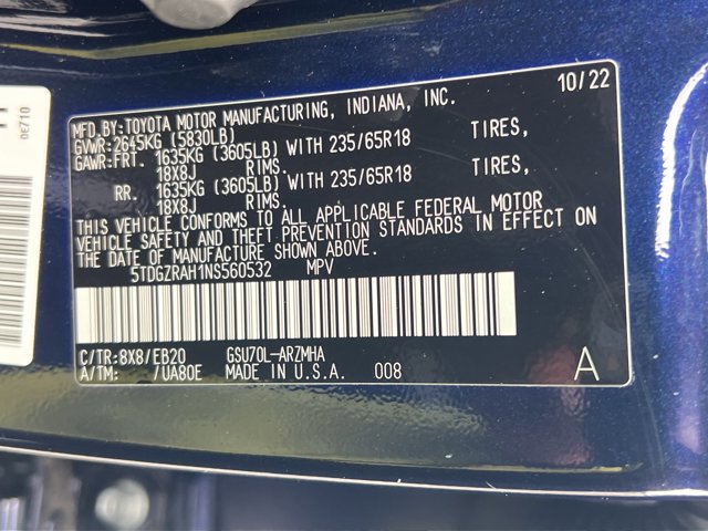 2022 Toyota Highlander XLE