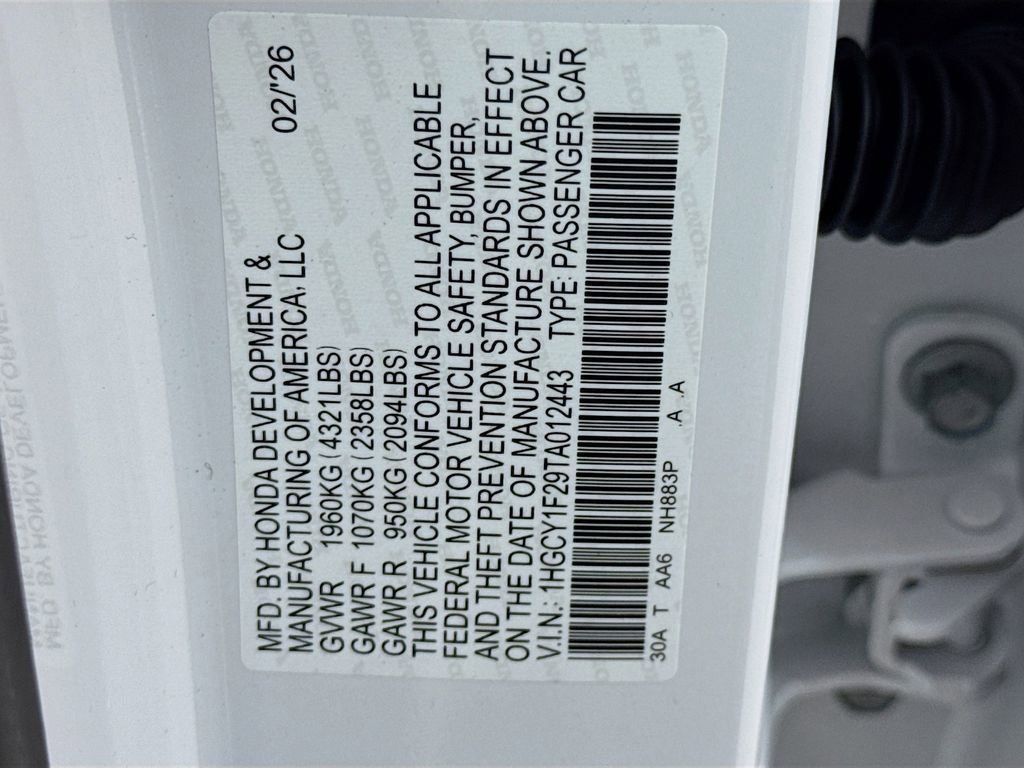 2026 Honda Accord LX