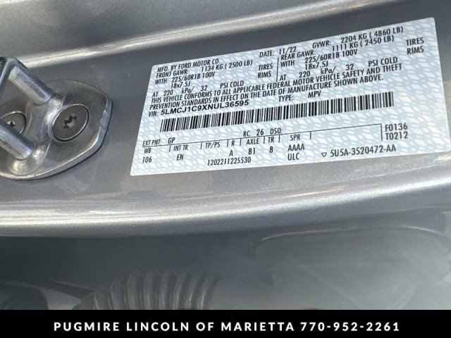 2022 Lincoln Corsair FWD