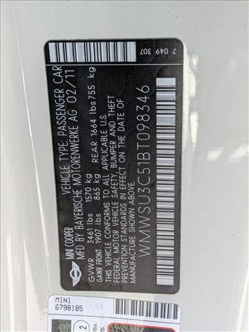 2011 MINI Cooper Hardtop