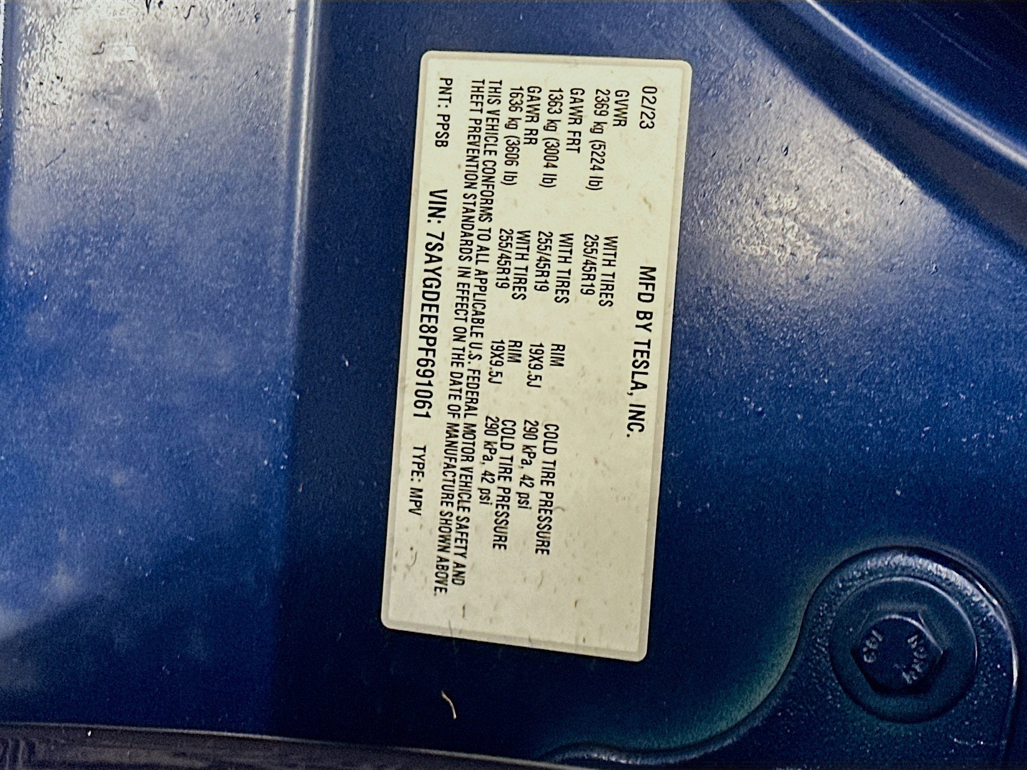 2023 Tesla Model Y Long Range