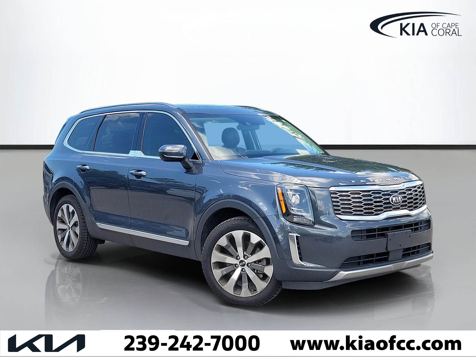 Used 2020 Kia Telluride S w/ S 8 Passenger Seating Package