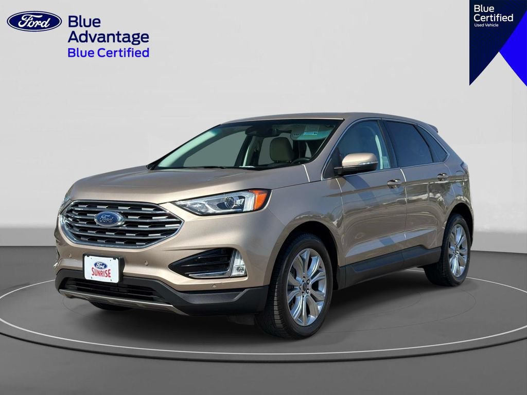 Certified 2021 Ford Edge Titanium w/ Cargo Accessory Package