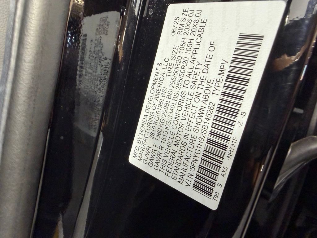 2025 Honda Pilot Black Edition